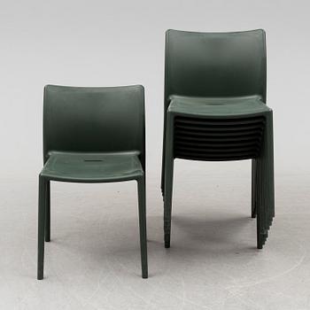 JASPER MORRISON, stolar, 10 st, "Air-Chair", Magis, Italien.