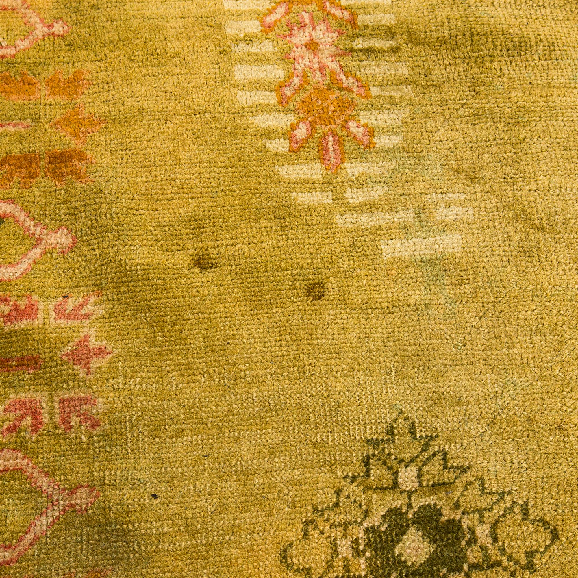 Greta Skogster-Lehtinen, a 1920s rya rug' for Aaltosen Mattokutomo Kiikka Finland. Circa 390 x 320 cm.
