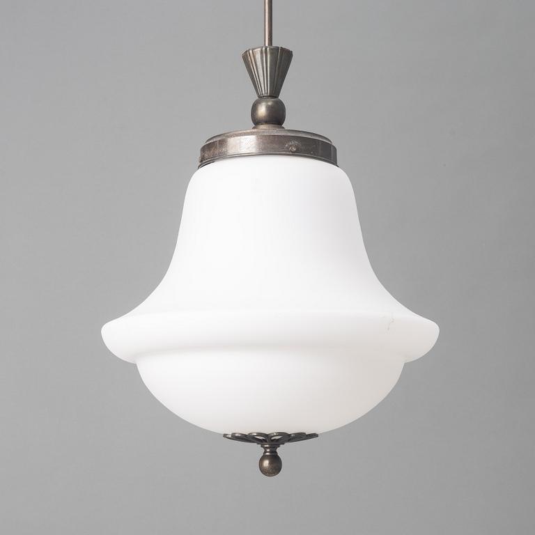 Harald Notini, a ceiling lamp, Arvid Böhlmarks Lampfabrik, Sweden, 1920s/30s.