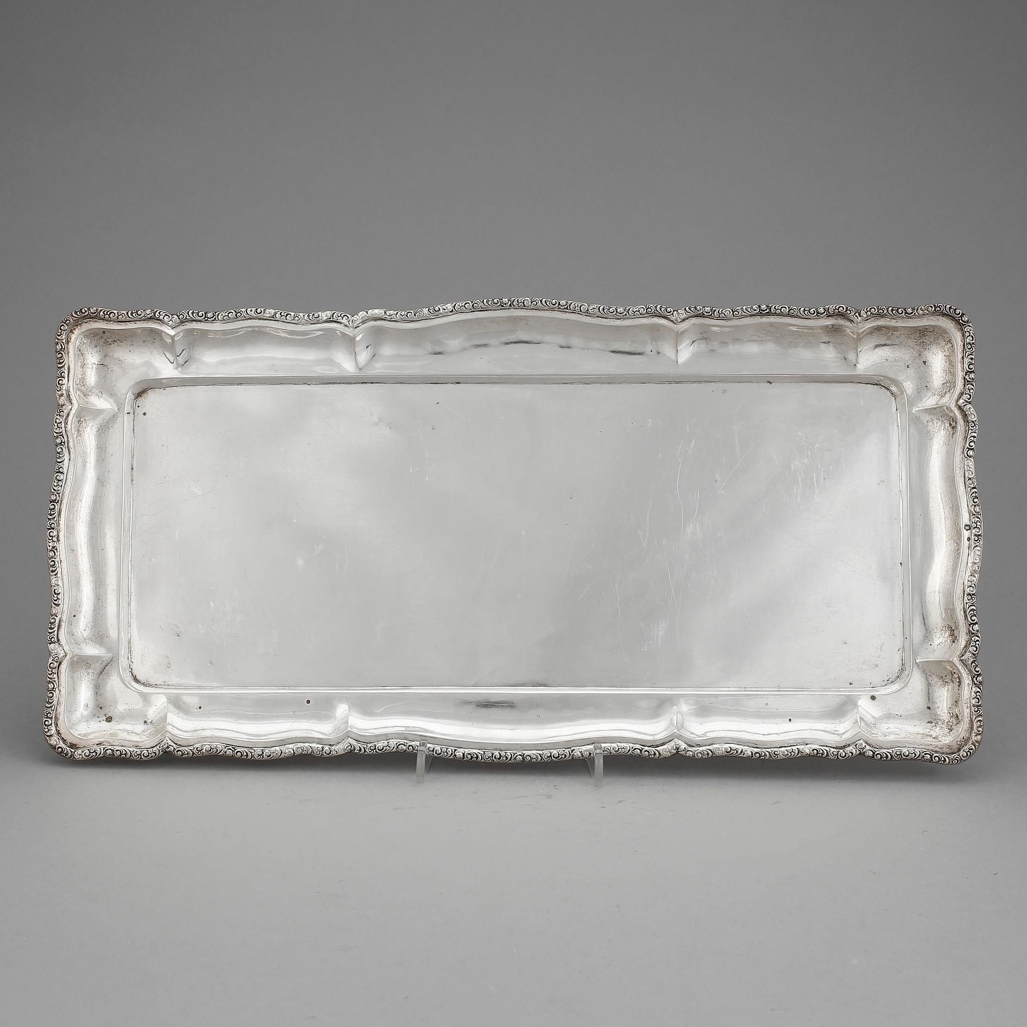 BRICKA, silver, Österrike-Ungern 1872-1922. Vikt ca 579 cm.