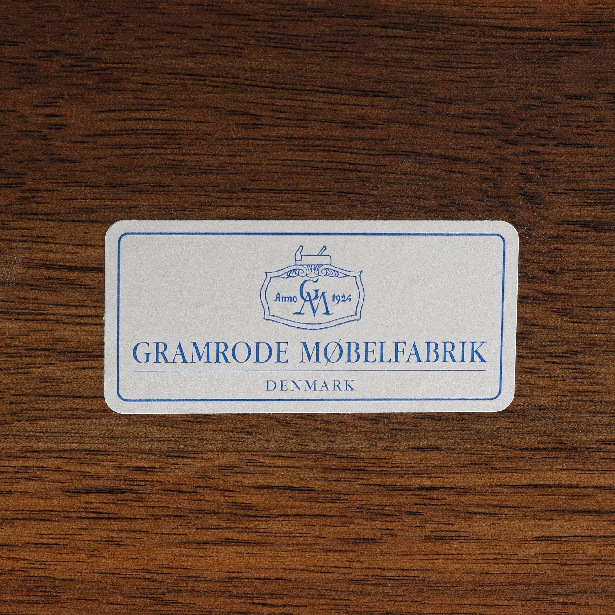 Nissen & Gehl, a five piece dining suite, Naver Collection, Gramrode Möbelfabrik, Denmark.