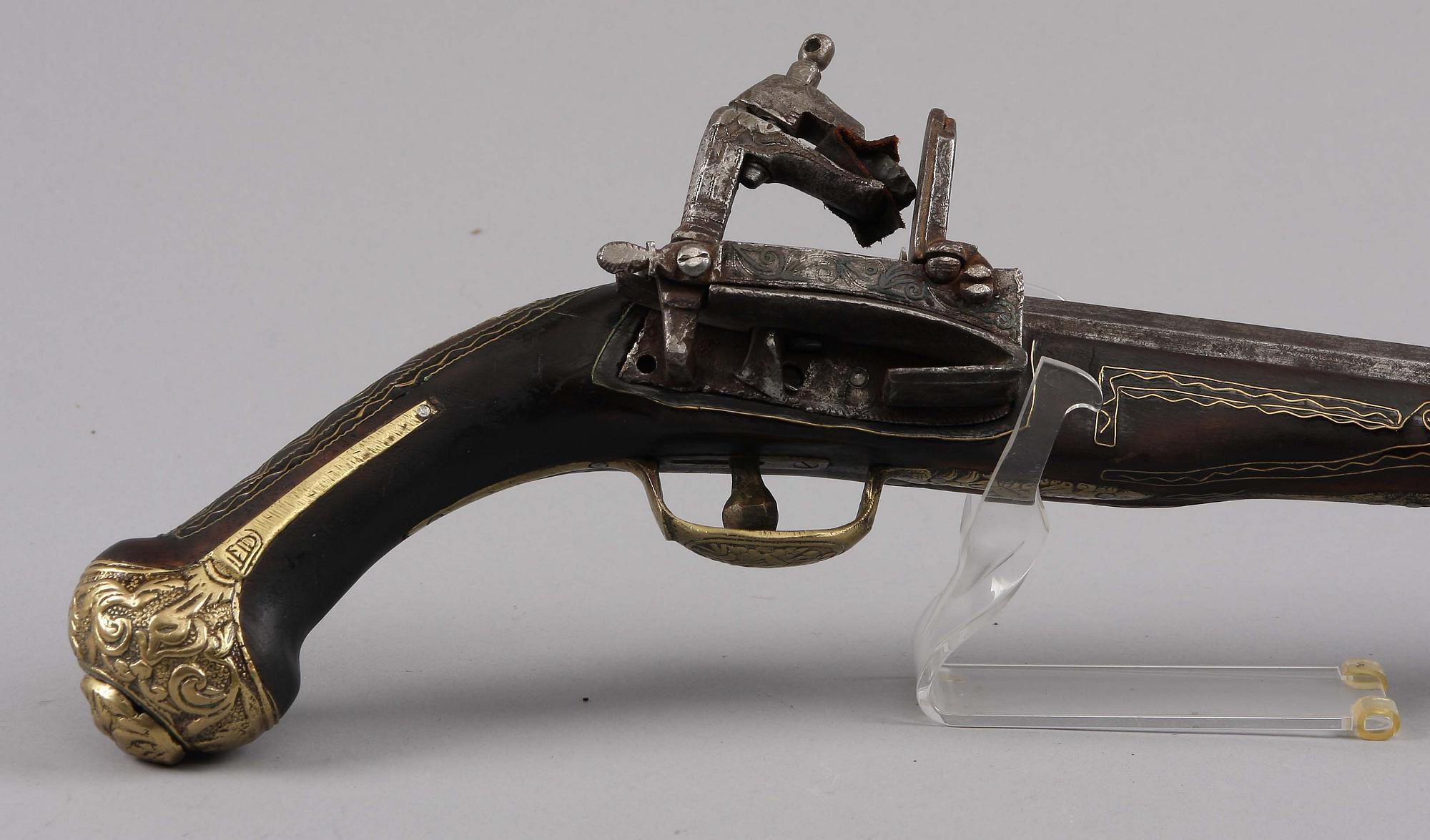 FLINTLÅSFRAGMENT, 1800/1900-tal.