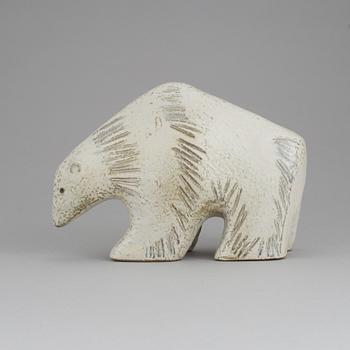 LISA LARSON, figurin, stengods, "Lilla Zoo", Gustavsberg.