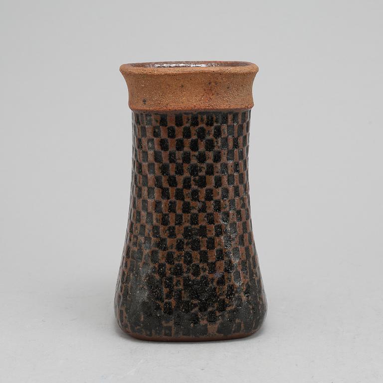 Stig Lindberg, a stoneware vase, Gustavsberg Studio, signed.