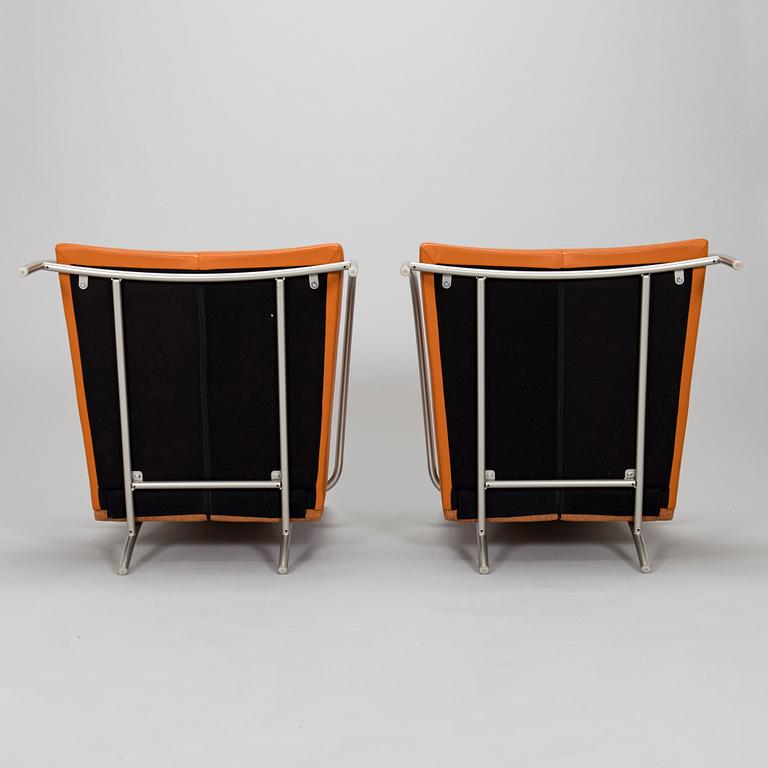 Gijs Papavoine, a pair of 'Lomas' easy chairs for Montis.