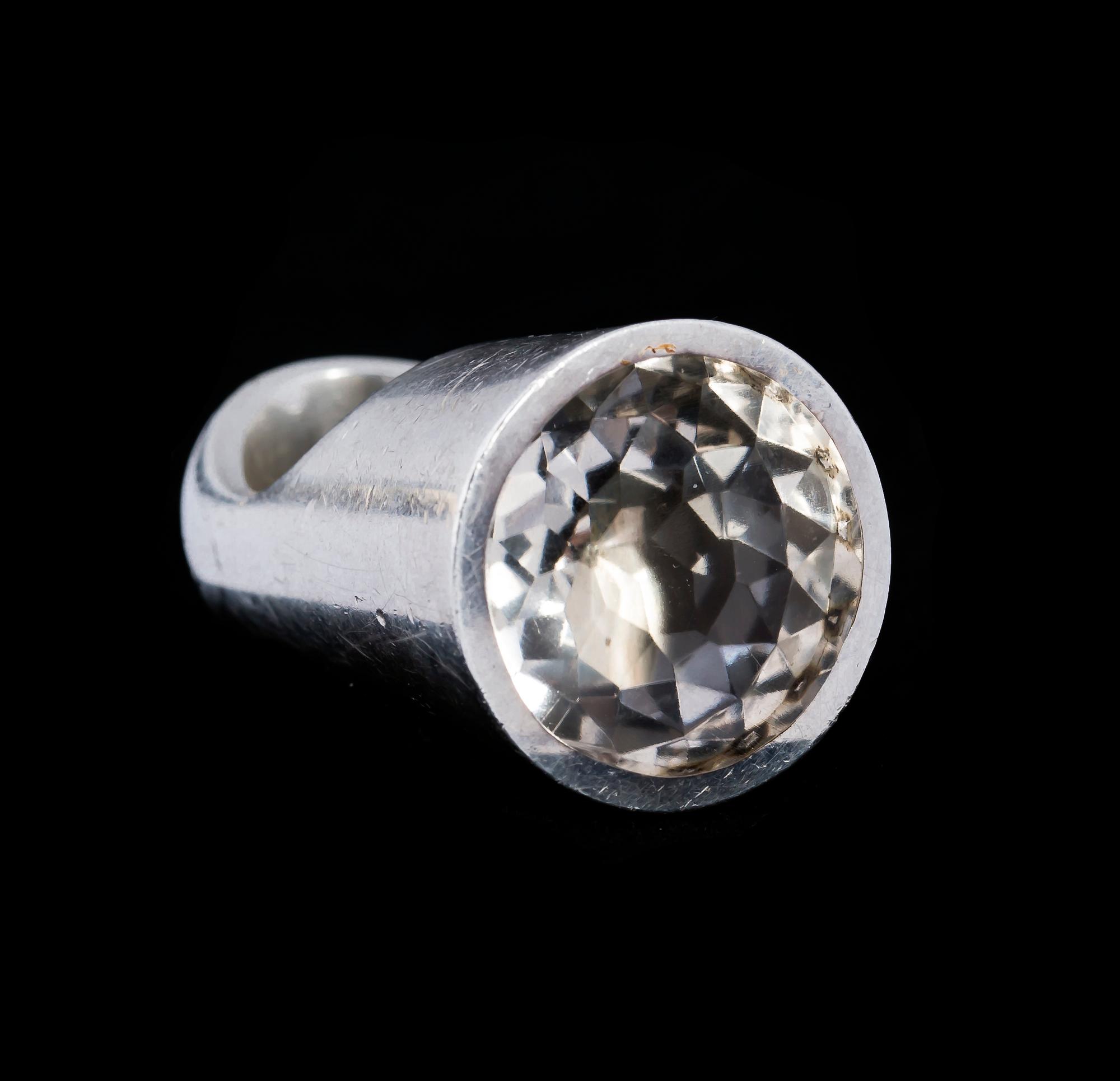 RING, sterlingsilver, Vang, Danmark. Vikt ca 28 g.
