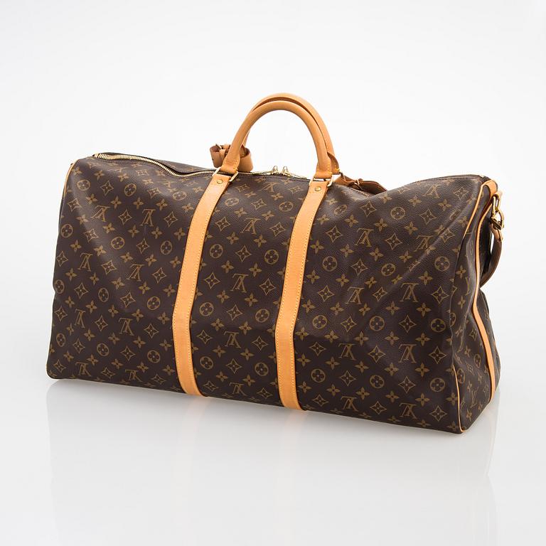 Louis Vuitton, a monogram 'Keepall 60 Bandoulière' Weekendbag.