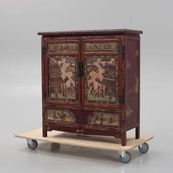 Cabinet, China, 20th century with older parts.