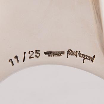 POUL HAVGAARD, SKULPTUR, silver. Lapponia 1982.