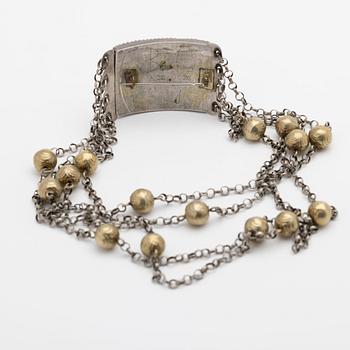 Dress ornament, silver, Peter Ohlijn (active 1777–1801), Karlskrona.