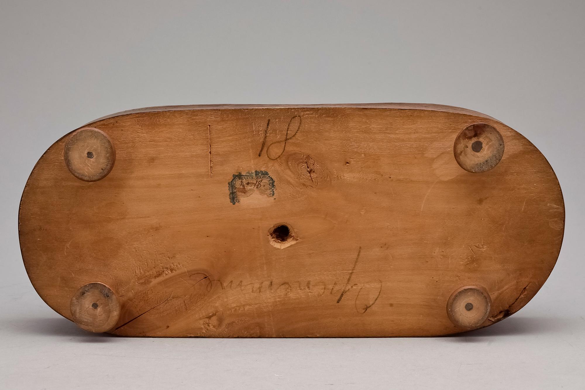 BORDSPENDYL, senempire, 1800-tal.