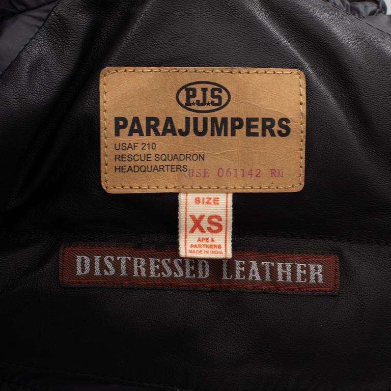 PARAJUMPERS, a lamb skinn jacket, size XS.