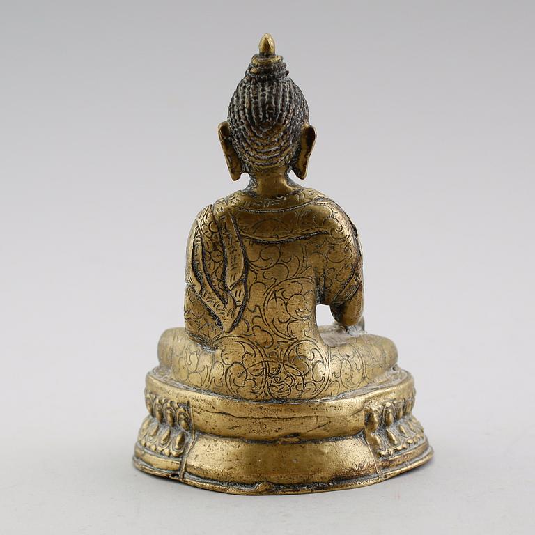 FIGUR, buddha, 1800-/1900-tal.