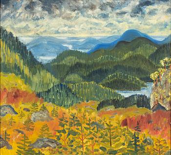 Mårten Andersson, "Utsikt mot havet från Nianforsbergen".