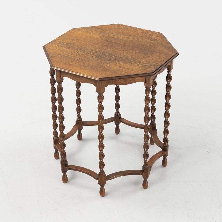 An oak table, Nordiska Kompaniet, 1920's.