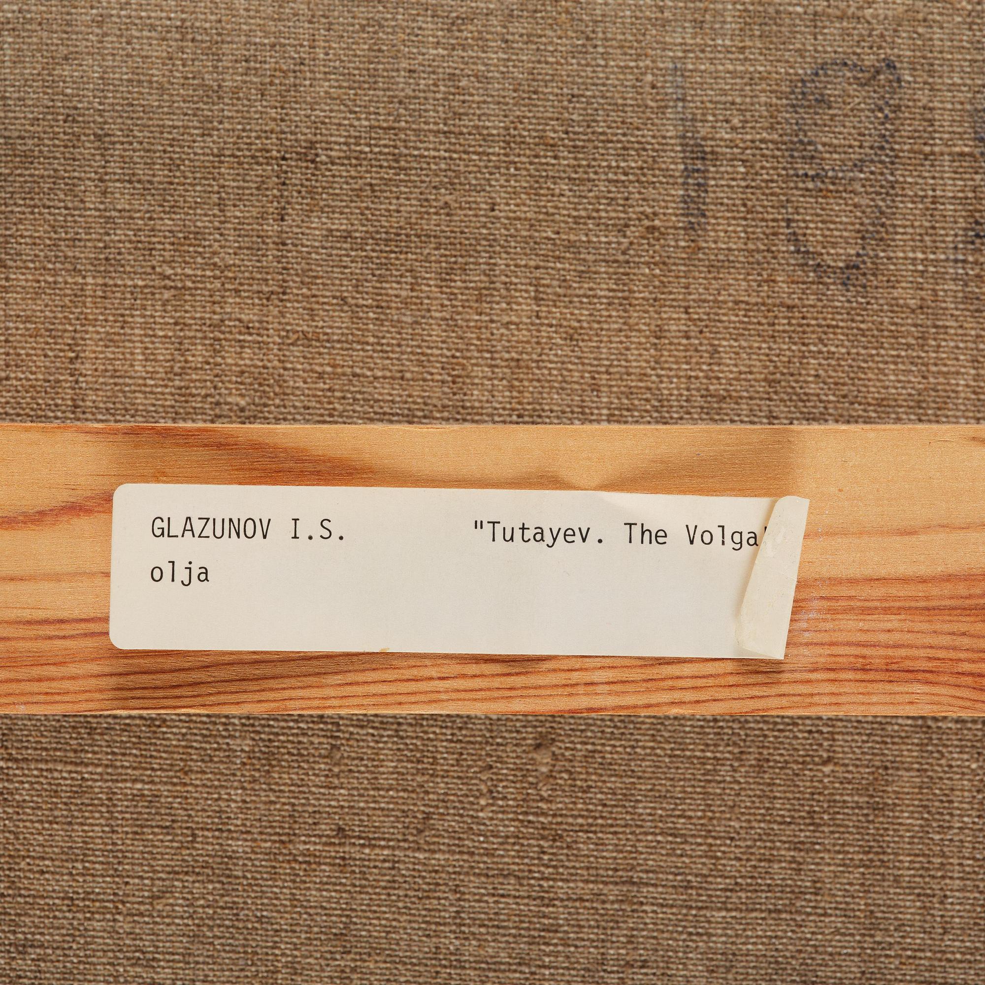 Ilja Glazunov, "Tutayev, Volga".