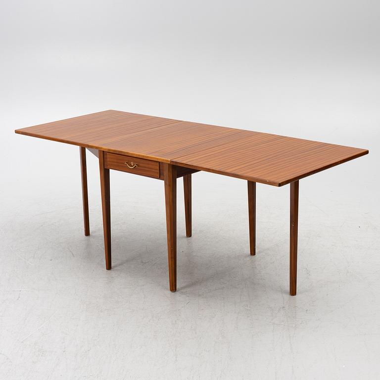 Drop-leaf table, mid-20th century.