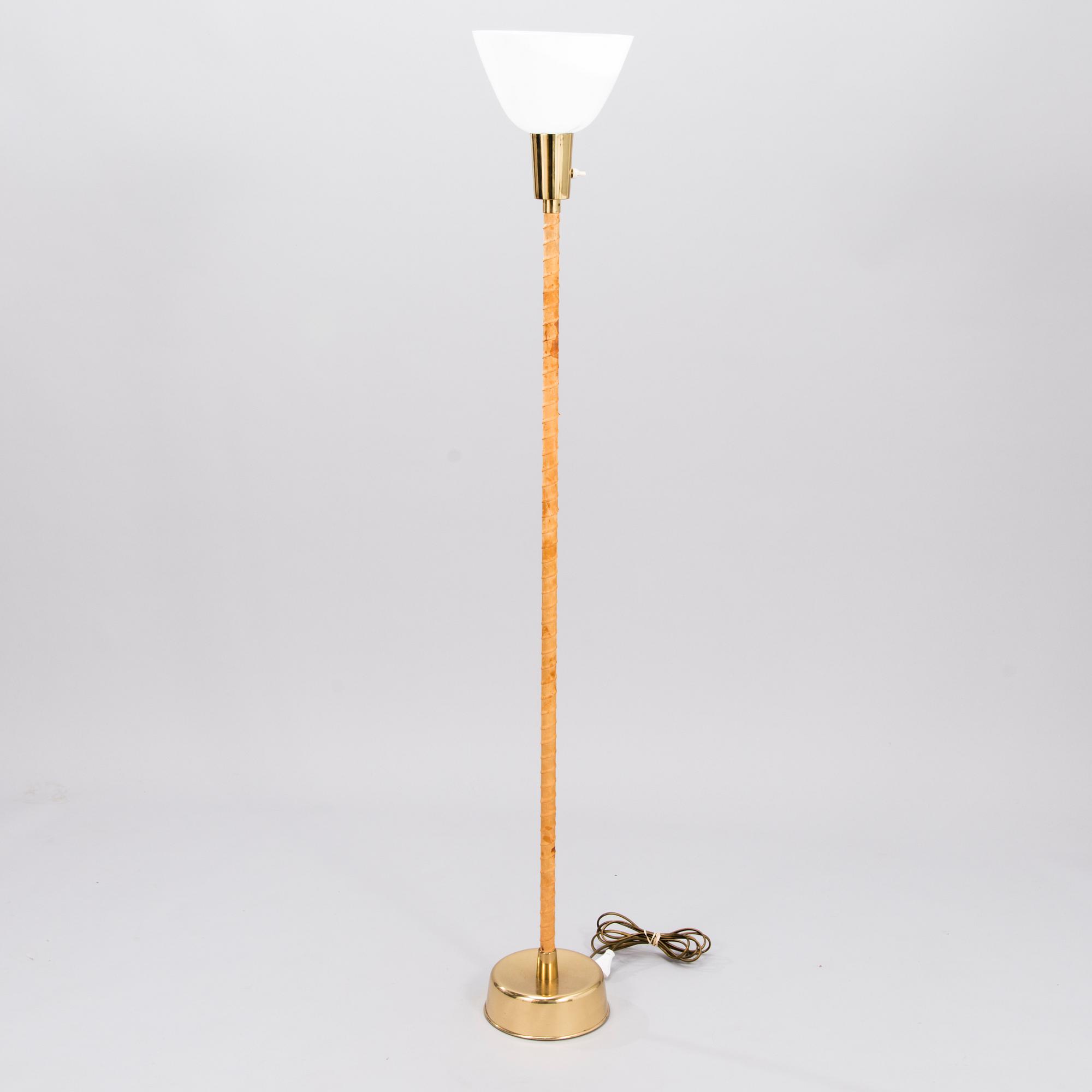 LISA JOHANSSON-PAPE, A mid-20th century floor lamp for Orno, Finland.