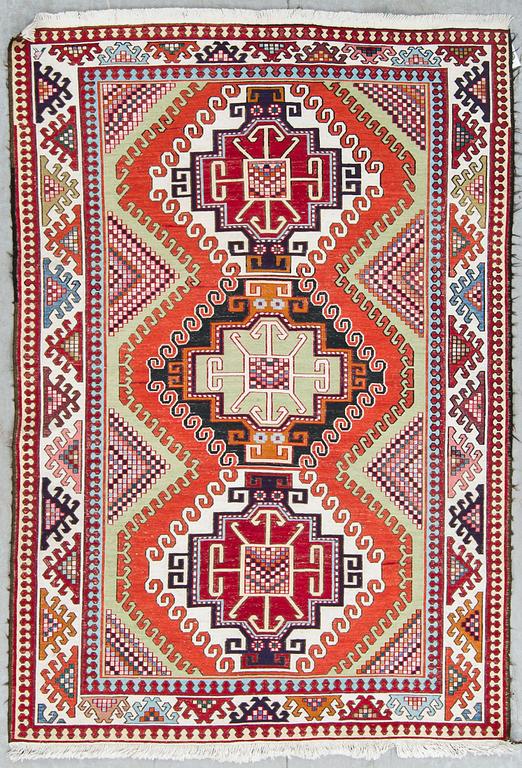 MATTA, slätväv, Orientalisk, ca 146 X 99 cm.