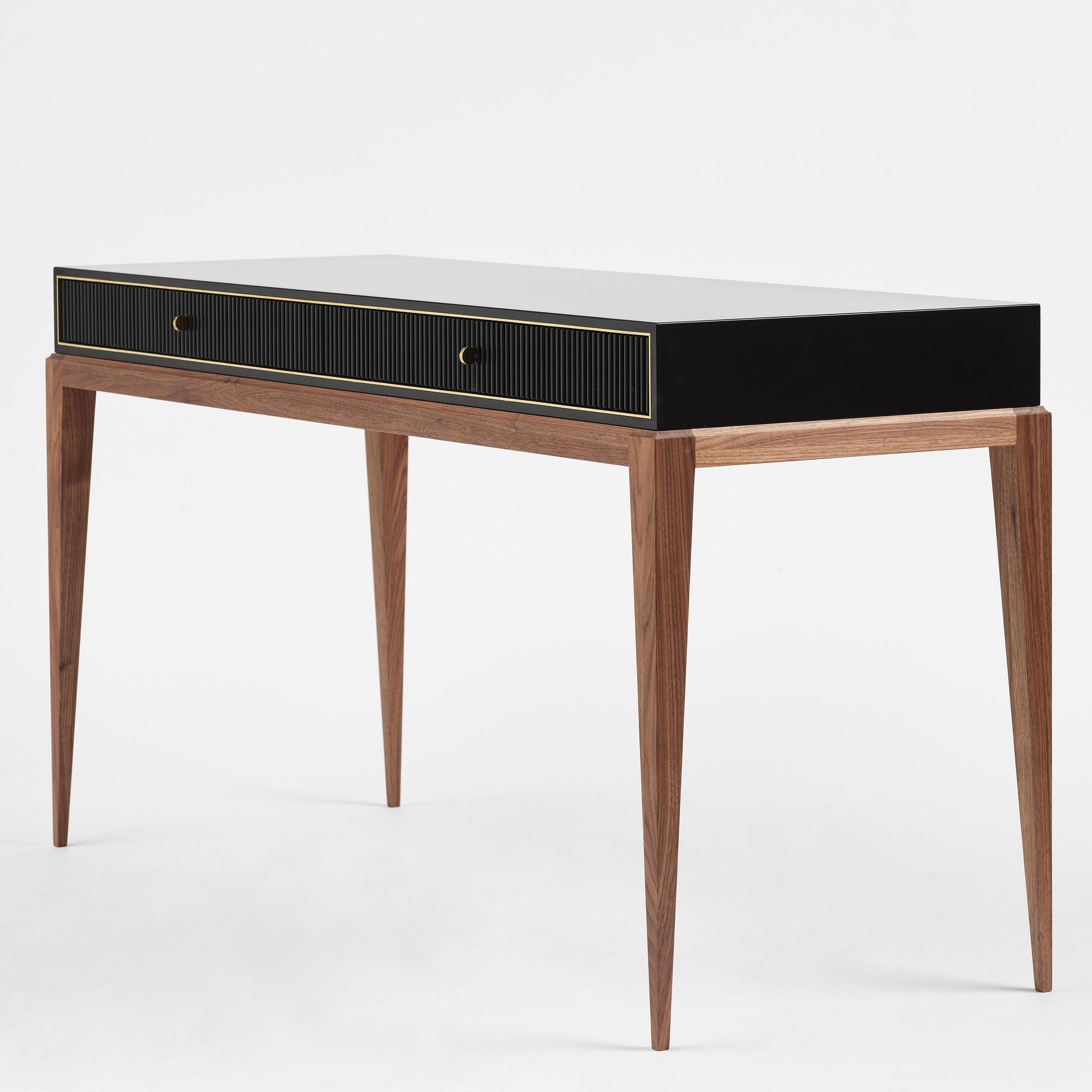 Attila Suta, a writing desk, executed in his own studio, Stockholm, 2025.