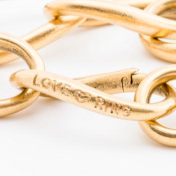 Ole Lynggaard, Armband "Love Ring" 18K guld, design Charlotte Lynggaard.