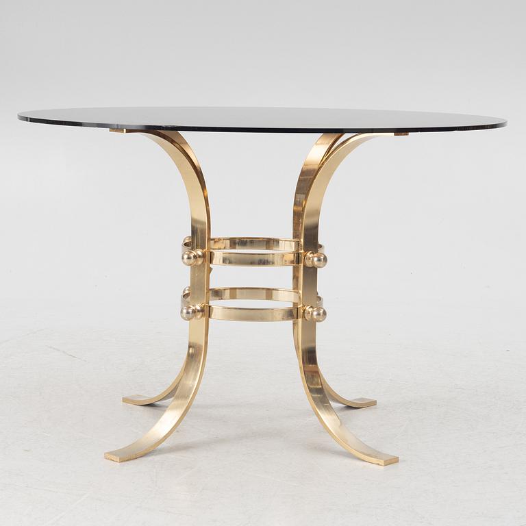 Dining group, 5 pieces, Italy, 1980s.