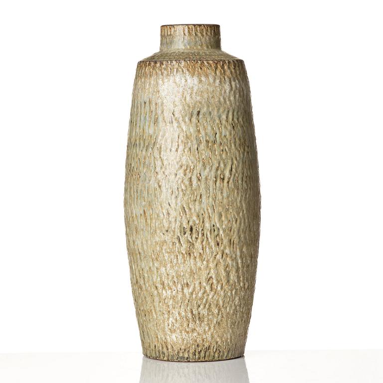 Gunnar Nylund, a unique massive stoneware vase, Rörstrand, Sweden 1960s.