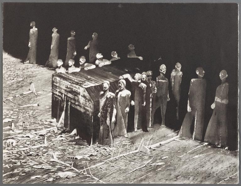 Roj Friberg, Väntan.