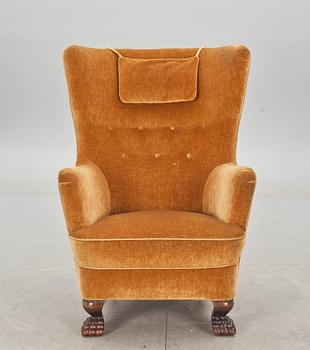 FÅTÖLJ, 1940/50-tal.