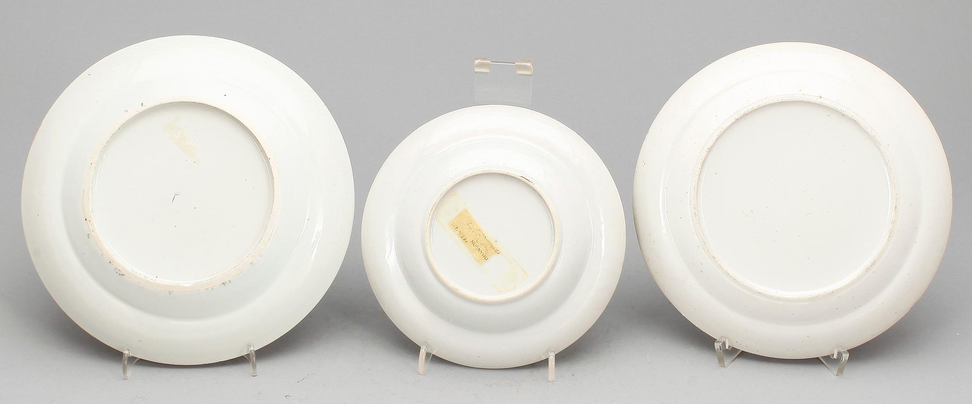 FAT SAMT SKÅLAR, 6 delar, bland annat, Kanton 1800-tal.