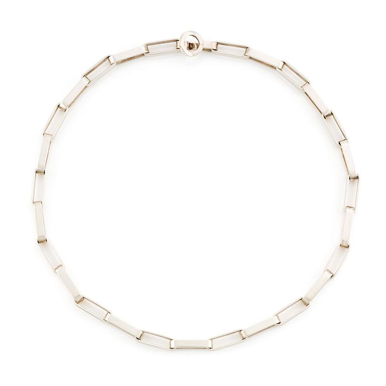 Karl-Ingemar Johansson, a silver necklace, Gothenburg 1967.