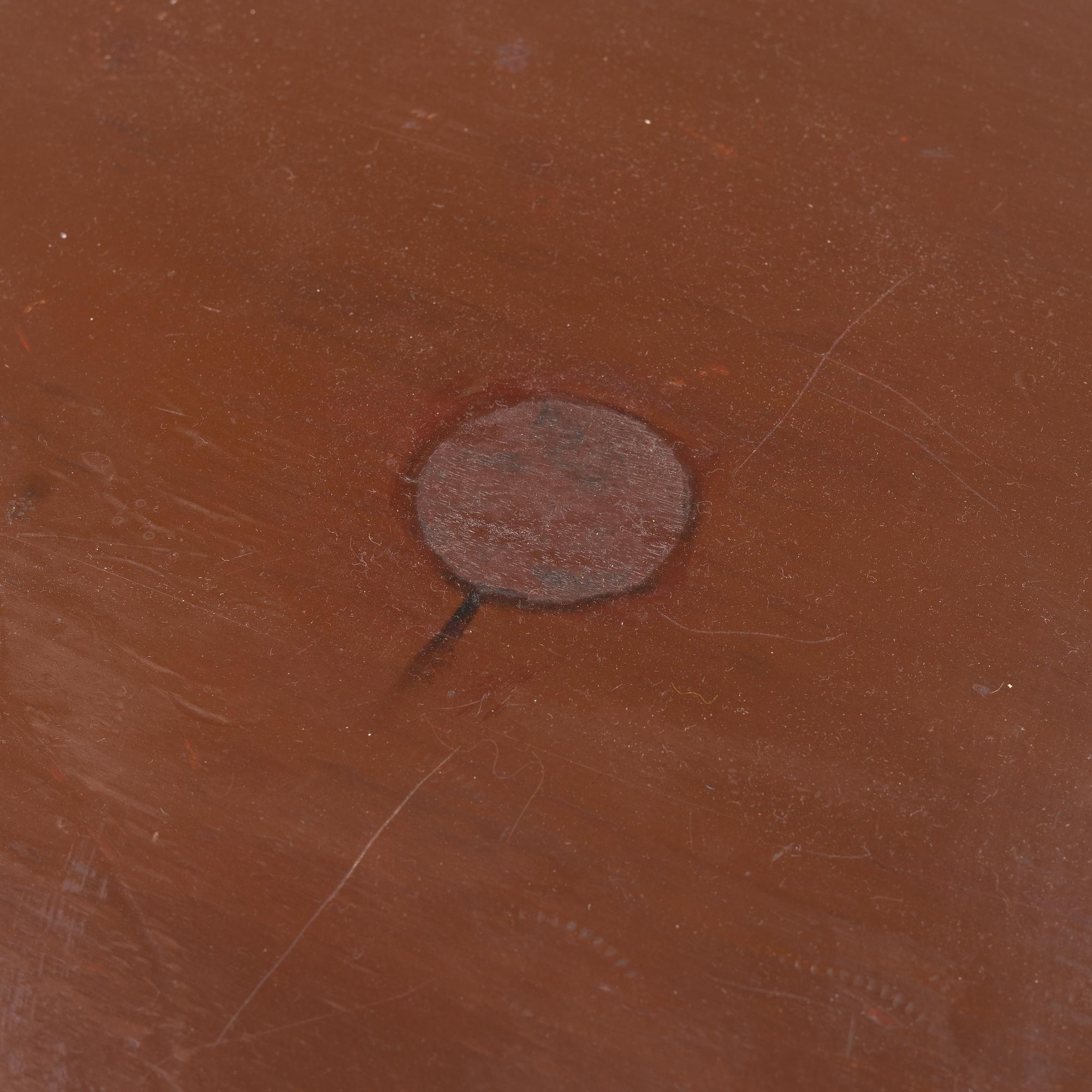 Barbord, två delar, 1900-talets andra hälft.