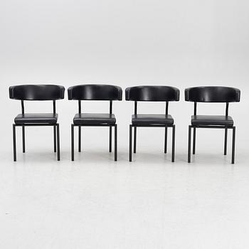 Love Arbén, stolar, 4 st, "Aron", Lammhults, 1990-tal.