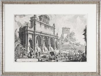 Giovanni Battista Piranesi · GIOVANNI BATTISTA PIRANESI, etsning.