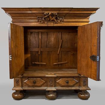 An early 18th Century baroque cabinet.