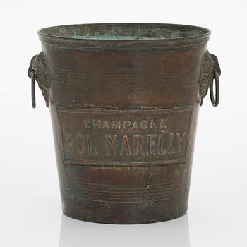 Champagnekylare, Pol Narelly, 1900-talets första hälft, Frankrike.