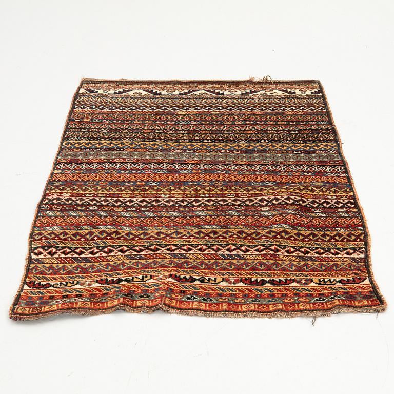 Bag front, Khorjin, antique, 94 x 77 cm.