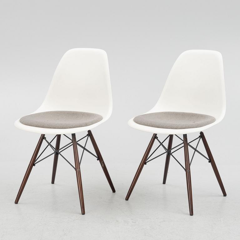 Charles & Ray Eames, stolar, 8 st, "Eames plastic Chair", Vitra, 2015.