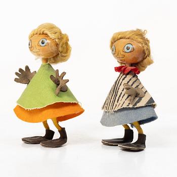 Atelier Fauni, figurines, 2 pcs, "Mymlan", Finland.