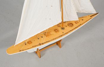 MODELLBÅT, 1900-talets andra hälft.