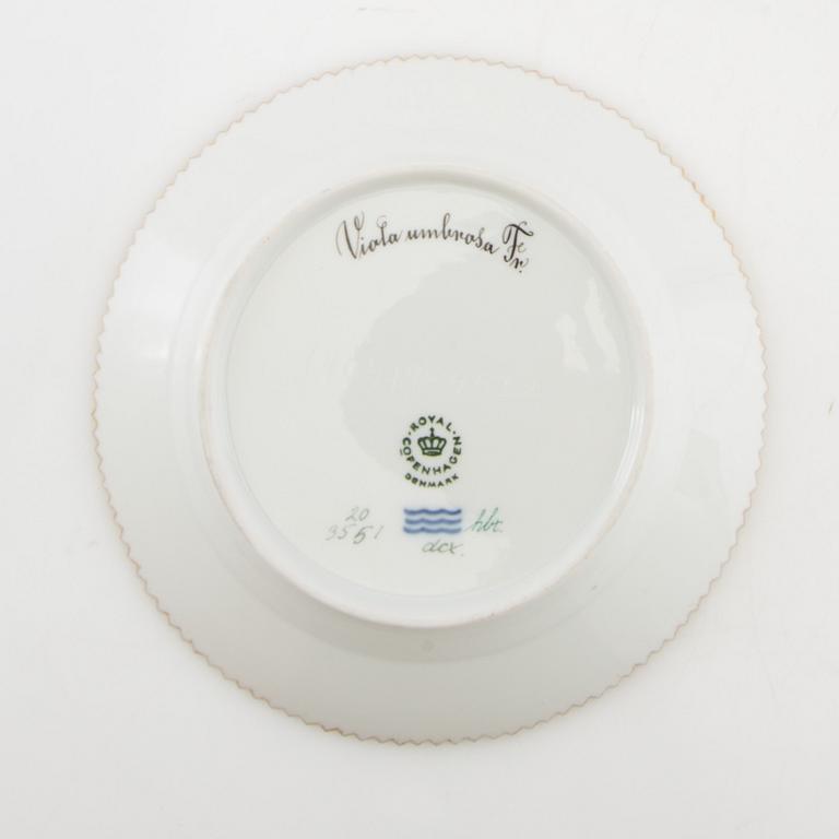 Plate "Flora Danica" Royal Copenhagen, Denmark 1963.