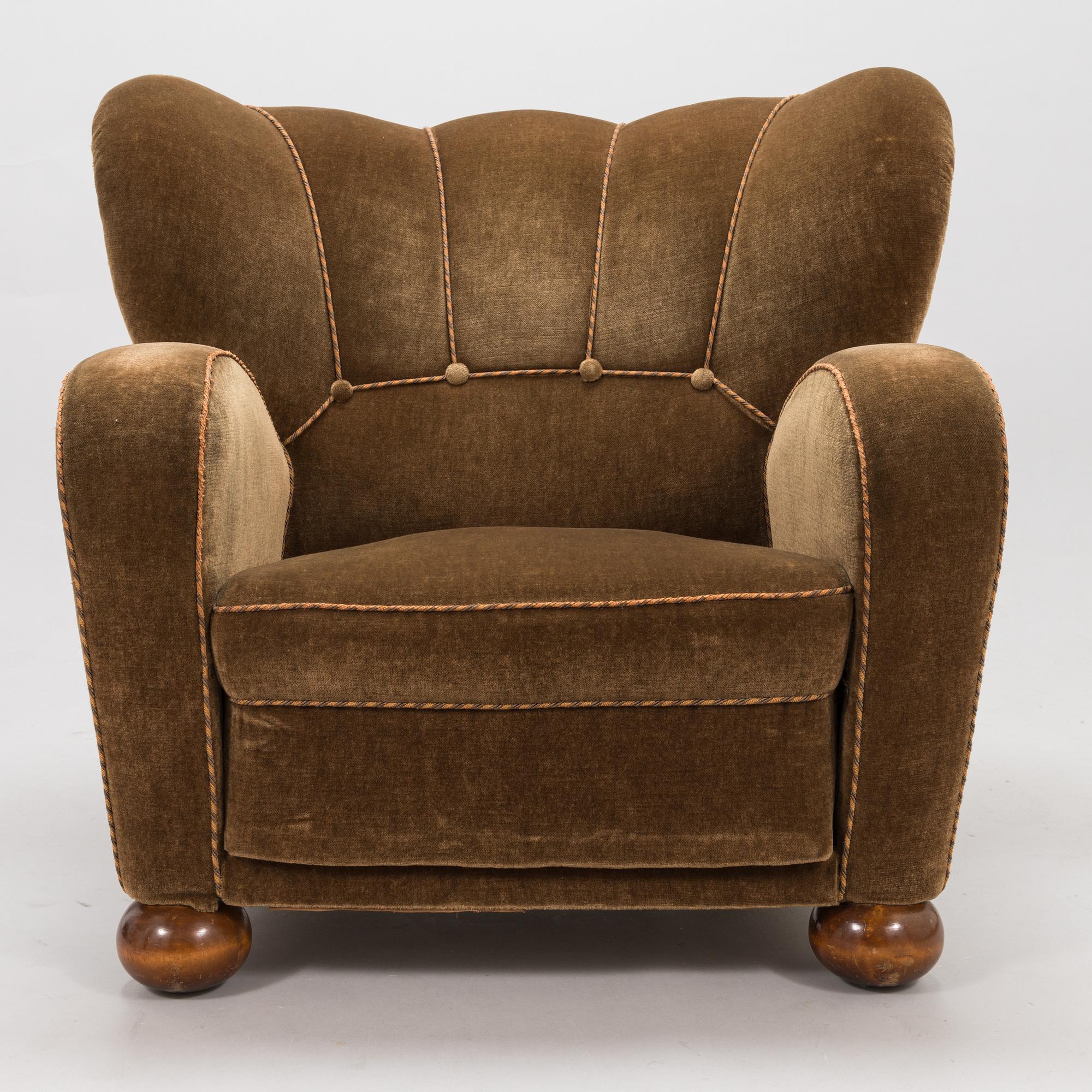 MÄRTA BLOMSTEDT, an 'Aulanko-model' armchair. Designed in 1939.