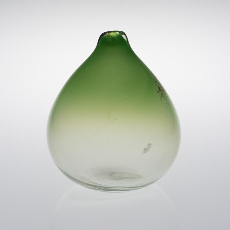 TAPIO WIRKKALA, A VASE. Pear. Sign. Tapio Wirkkala Iittala.