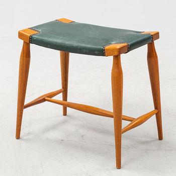 Josef Frank, a model 967 stool, Firma Svenskt Tenn.