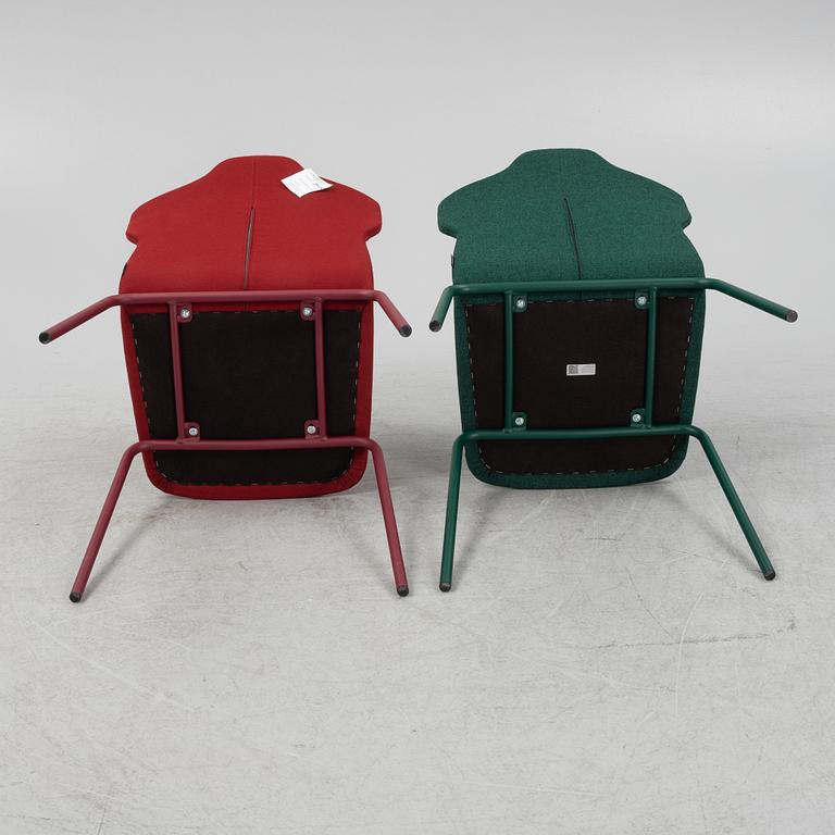 Claesson Koivisto Rune, two 'Jacket' prototype chairs, Offecct.