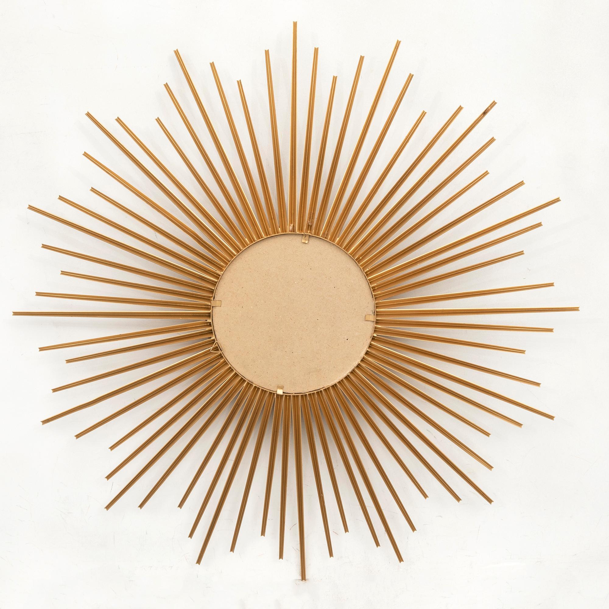 Mirror, second half of the 20th century, convex.