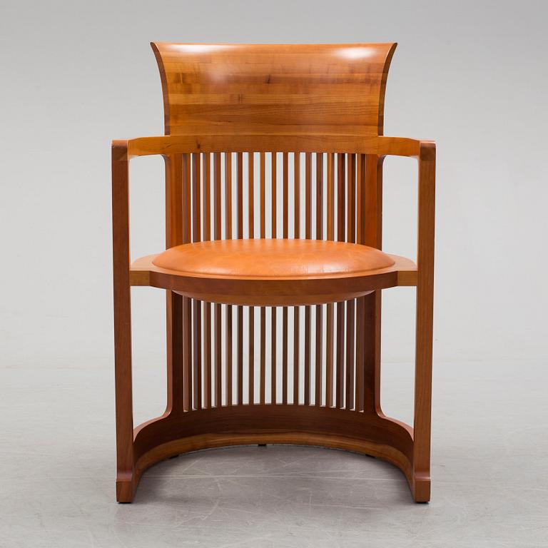 FRANK LLOYD WRIGHT, KARMSTOL, 606 "Barrel Chair", Cassina.