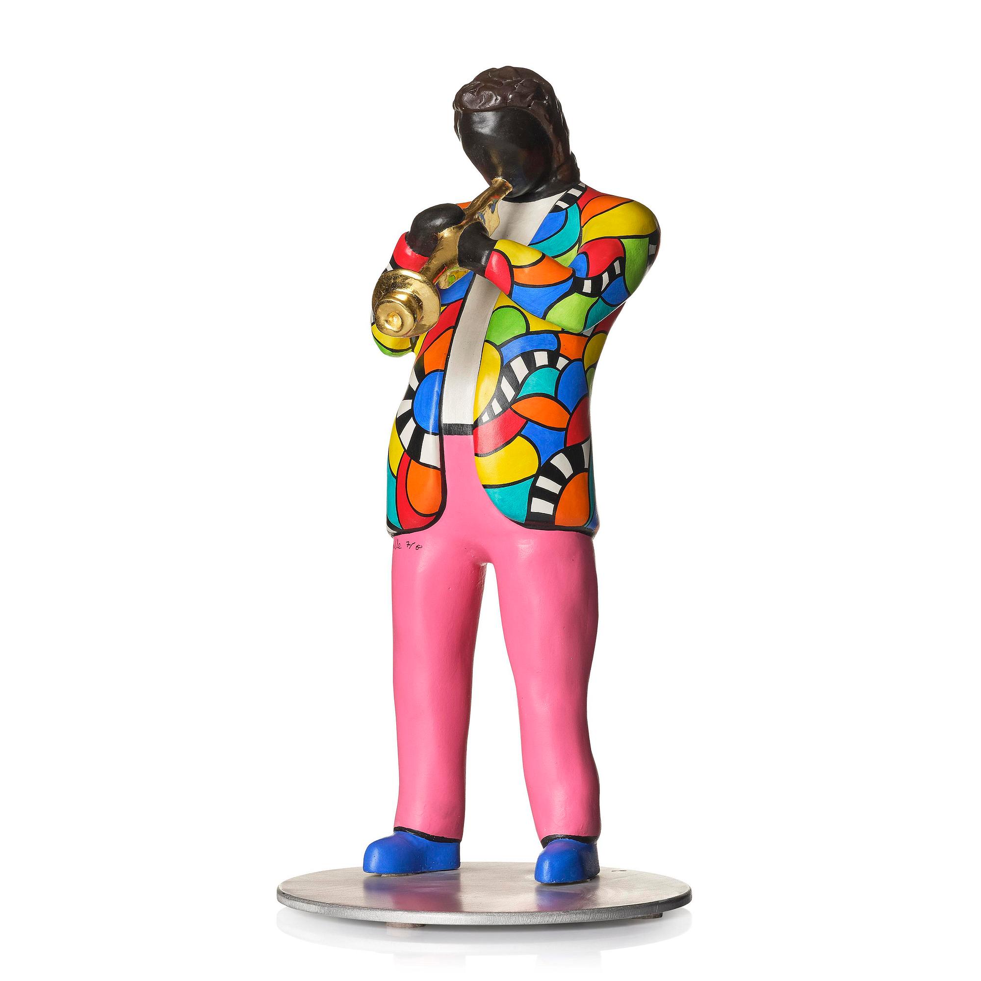 Niki de Saint Phalle, "Miles Davis".
