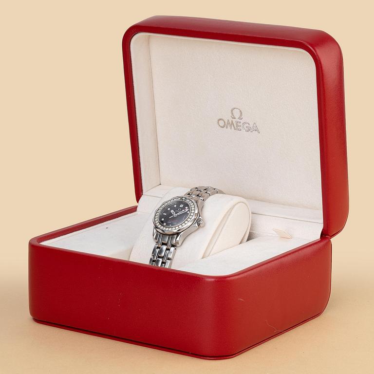 Omega, Seamaster, Diver 300M, "Diamond-set dial and bezel", ca 2016.