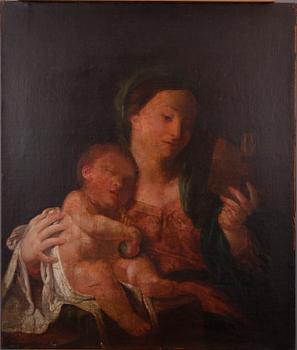 BERNARDINO LUINI, hans art, olja på duk, 1700-tal.